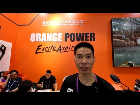 Видео: Мотоциклы ORANGE POWER. Интервью на выставке CFAIR.
