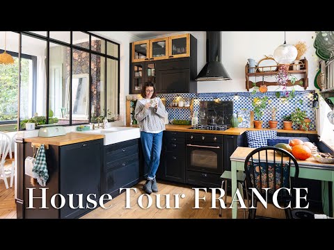 Видео: Посещение французского загородного дома/Дом, оформленный с помощью DIY и коллекций секонд-хенд