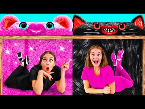 Видео: Секретный Домик Под Кроватью | Богатая vs Бедная Лайфхаки для Родителей от Fun Fun Challenge