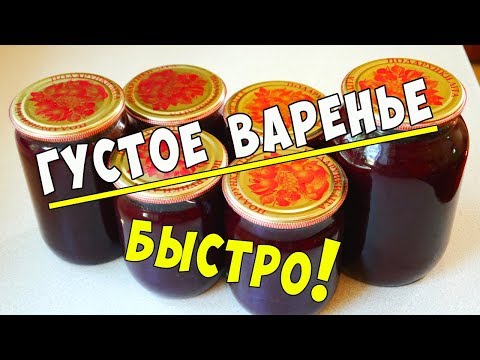 Видео: Густое варенье из ВИШНИ без косточек / БЫСТРЫЙ РЕЦЕПТ !!!