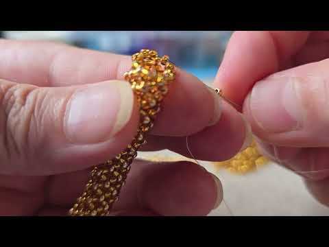 Видео: жгут из бисера#бисер #beads #бисероплетение #handmade