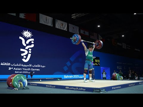 Видео: Туркменский тяжелоатлет установил новый рекорд на Азиатских юношеских играх в Бахрейне