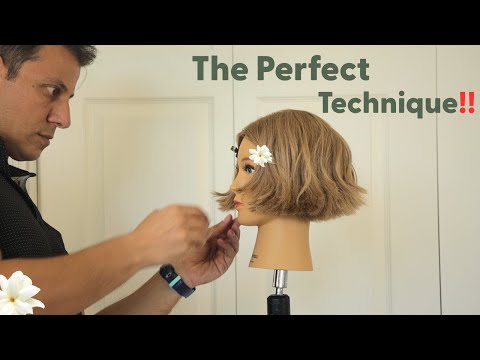 Видео: Идеальная техника укладки короткого боба на каждый день