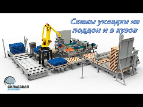 Видео: Схемы укладки товара. Что дают? Для чего нужны? Особенности укладки товара на поддон и в кузов
