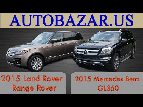 Видео: Land Rover Range Rover VS Mercedes GL 350 2015. Тест драйв Рендж Ровер 2015 и Мерседес GL 350 2015