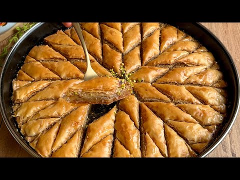 Видео: Приготовление знаменитой турецкой пахлавы / Особый рецепт ручной работы