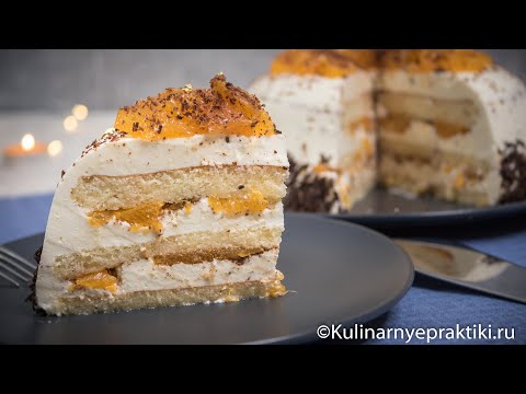 Видео: Легкий и очень вкусный йогуртовый домашний торт – подойдет любой бисквит