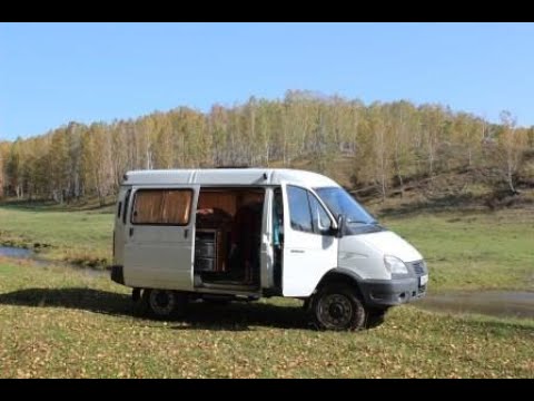 Видео: Строительство Кемпера из микроавтобуса Соболь