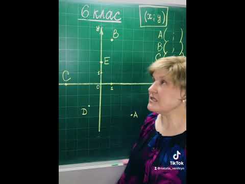 Видео: Математика в TikTok. Координатна площина. 6 клас