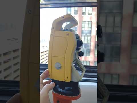 Видео: тахеометр Trimble M3 c TDFB sn C651143