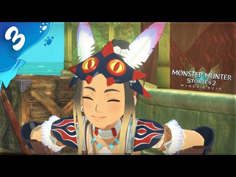 Видео: Monster Hunter Stories 2: Wings of Ruin ➥ Прохождение на русском ➥ #3 - Надзор за дозорными.