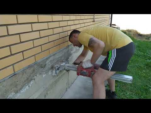 Видео: Алмазное бурение фундамента для вентиляции подпола