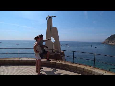 Видео: Испания-Каталония-Коста Браво - Тосса Ди Мар - краткий тур