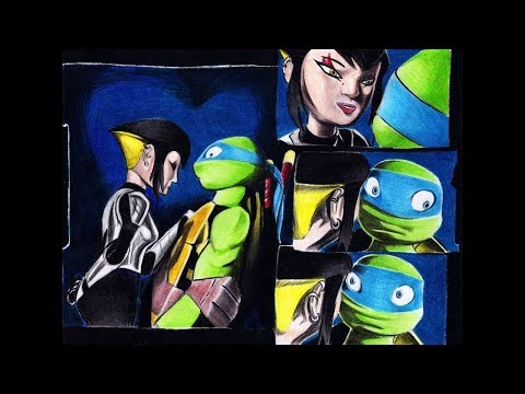 Видео: Лео и Карай (DAVA - Ранила) черепашки ниндзя 2012