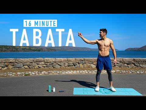 Видео: 16-минутная тренировка Табата — на всё тело — без оборудования (с Эшем Кроуфордом)