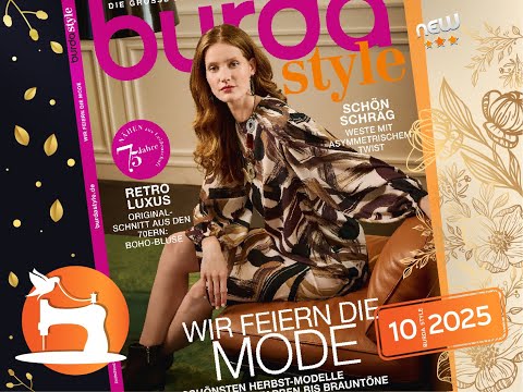 Видео: Мода на Осень! Burda Style 10/2025 #fashion, #burdastyle, #diy_sewing_patterns_crazy_fashion