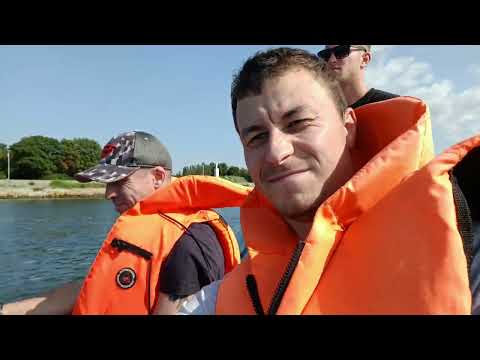 Видео: Водная Скоростная Экскурсия на катере в Балтийске ну очень быстро!