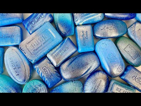 Видео: ⭐ASMR ⭐ Soap Cubes. Carving soap. Резка мыла кубиками. More satisfying video.