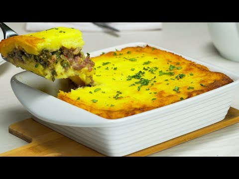 Видео: Это очень вкусно! КАРТОФЕЛЬНАЯ ЗАПЕКАНКА С МЯСНЫМ ФАРШЕМ. Рецепт от Всегда Вкусно!