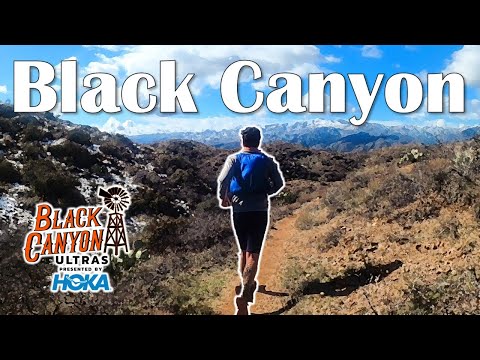Видео: Ультрамарафон Black Canyon 100k Trail Ultra Marathon — бег по снегу, грязи и воде