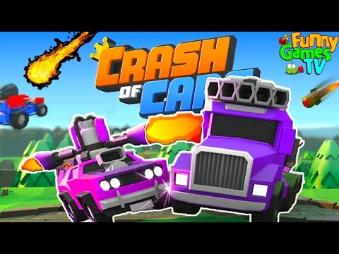 Видео: БОЕВЫЕ МАШИНКИ #3 видео   про машинки игра как   про битву тачек машин Crash of Cars
