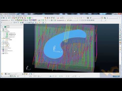 Видео: Выборка по 2D модели. По профилю 2D  модели