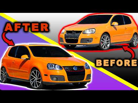 Видео: ПОЛНОСТЬЮ починить сломанный MK5 GTI ~ Стоит ли это того?