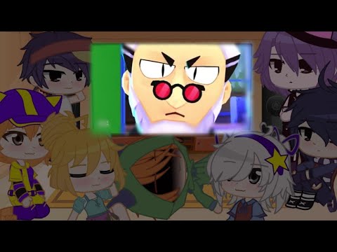 Видео: реакция бравлеров на видео (Gacha club)