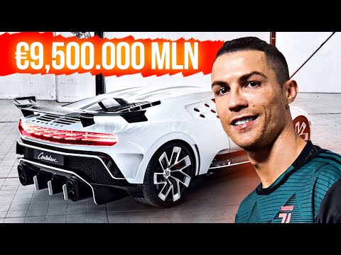 Видео: НОВАЯ НЕВЕРОЯТНАЯ МАШИНА РОНАЛДУ! НОВОЕ АВТО КРИШТИАНУ - BUGATTI CENTODIECI!