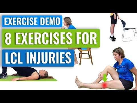 Видео: 8 упражнений на длинную коллатеральную связку (LCL) – растяжения и разрывы
