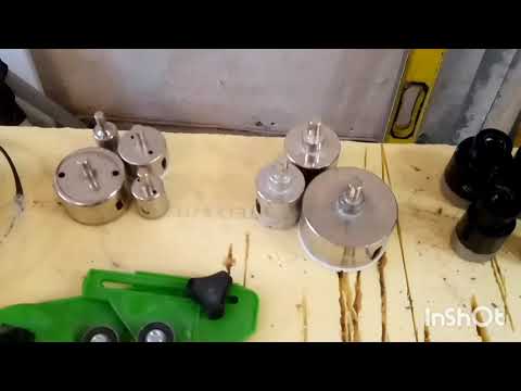 Видео: Лучшие алмазные коронки. Скорость обработки керамогранита