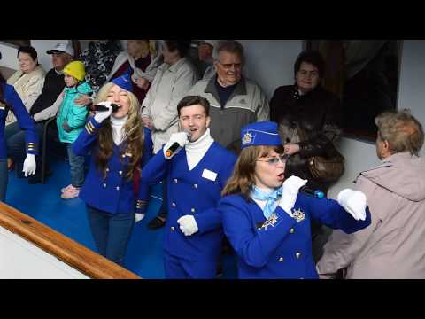 Видео: Первый рейс т/x "Козьма Минин" в навигации 2018. Часть 2