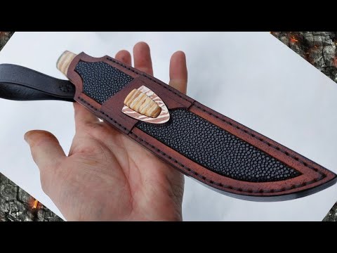 Видео: Нож "Плиоцен"