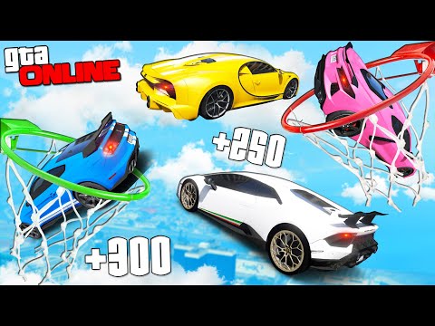 Видео: НОВОЕ ШОУ! КОМУ ВЫПАДЕТ ЧИТ ТАЧКА? БАСКЕТБОЛ МАШИНАМИ В GTA 5!