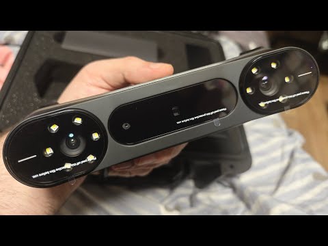 Видео: Creality CR Scan Raptor  тест 3д сканера
