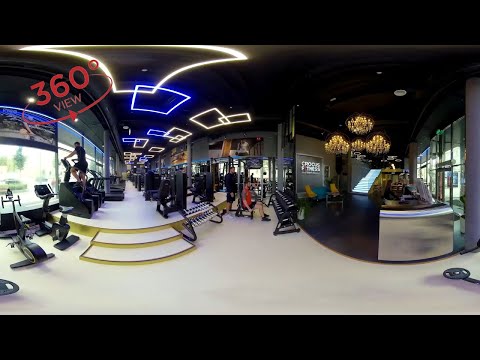 Видео: Обзор клуба CROCUS FITNESS КУРСКАЯ в формате 360 градусов