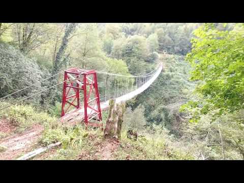 Видео: Абхазия, заброшенные города, красивые водопады