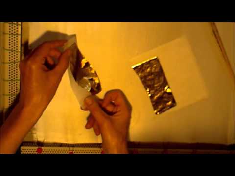 Видео: Позолота на шелке. Мастер класс Светланы Крашенинниковой.