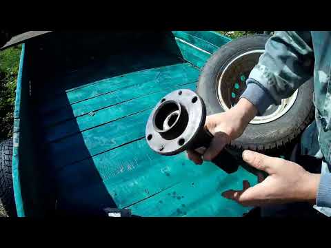 Видео: Ступицы и колёса от ВАЗ для мотоблока