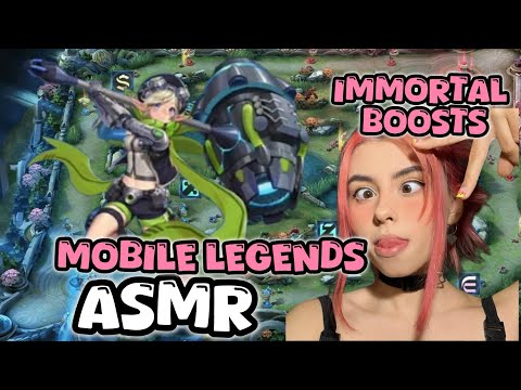Видео: АСМР БУСТ БЕССМЕРТНЫМ. ASMR BOOSTS IMMORTAL MOBILE LEGENDS. 