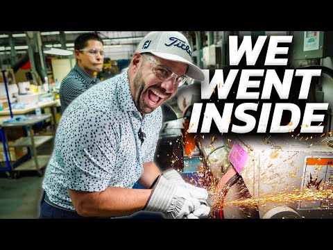 Видео: Раскрываем секреты лучших в мире клюшек для гольфа! [Экскурсия по заводу Titleist]