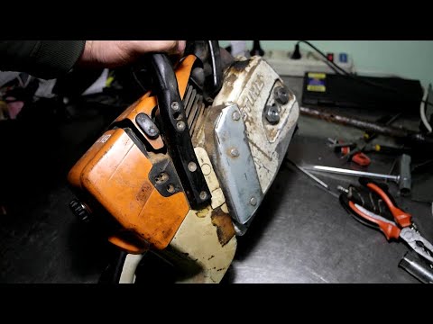 Видео: Замена маслонасоса на бензопиле  Stihl ms 361 , не поступает смазка на бензопиле , ремонт бензопилы