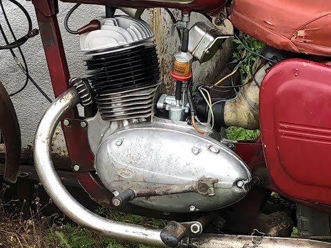 Видео: Двигатель Ява (Jawa) 250/353 тест 19.09.2021 после ремонта (пос. Горки Ленинские, Московская обл)