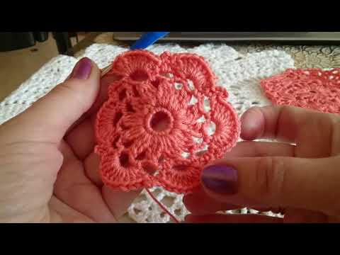 Видео: "Оранжевое настроение". Кофта из мотивов. Часть 1..