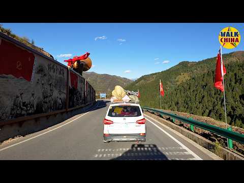 Видео: Проезжая по разбитым дорогам Китая по следам Великого похода Красной Армии