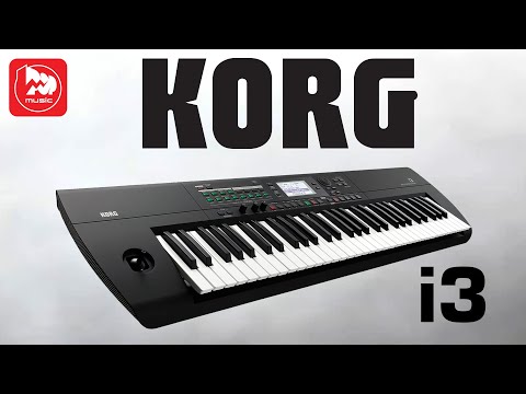 Видео: KORG i3 MB - Музыкальная рабочая станция с простым управлением