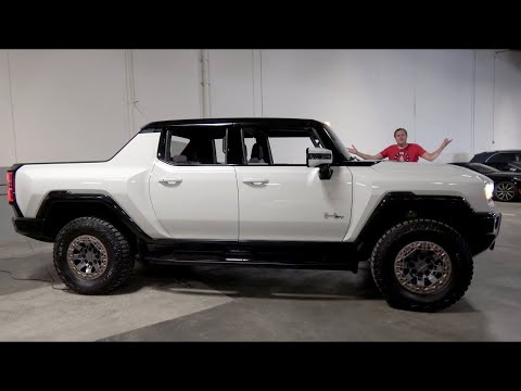 Видео: GMC Hummer EV - это безумный электропикап внедорожник за $100 000+