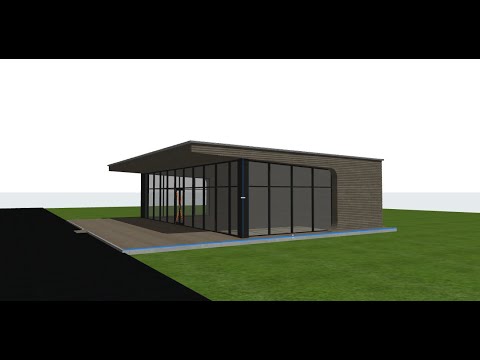 Видео: ArchiCAD Tutorials. Построение Coffee House в Словакии в ArchiCAD 23 (1 часть)