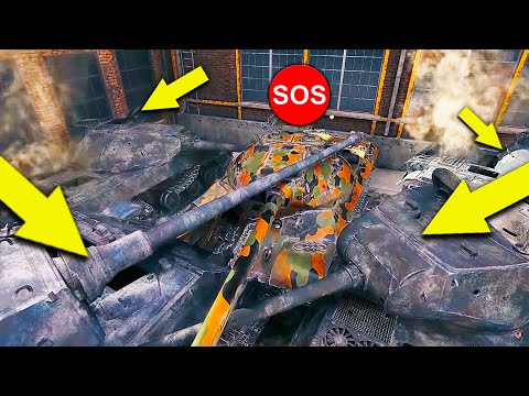 Видео: ✅World of Tanks Приколы #124🤪Падения и смешные моменты
