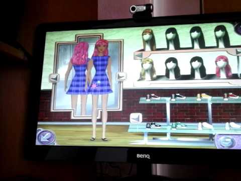 Видео: Игра барби показ мод 1 часть